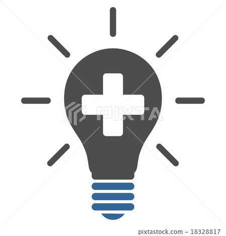 Medical Electric Lamp Icon 18328817