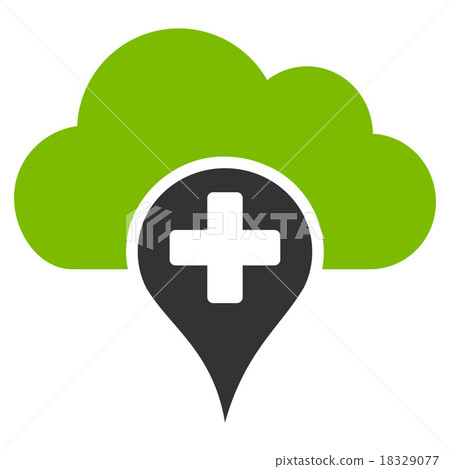 Medical Cloud Icon Medical Cloud Icon 18329077