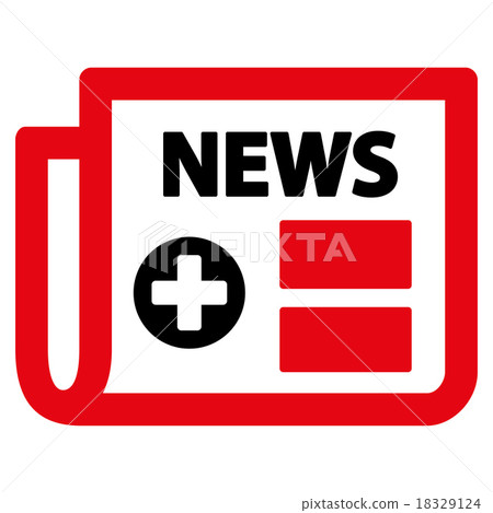 Medical Newspaper Icon Medical Newspaper Icon 18329124