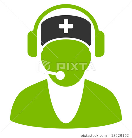 Hospital Receptionist Icon Hospital Receptionist Icon 18329162