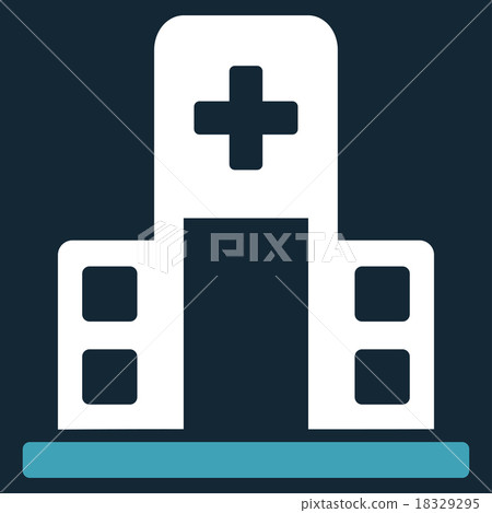 Hospital Building Icon Hospital Building Icon 18329295