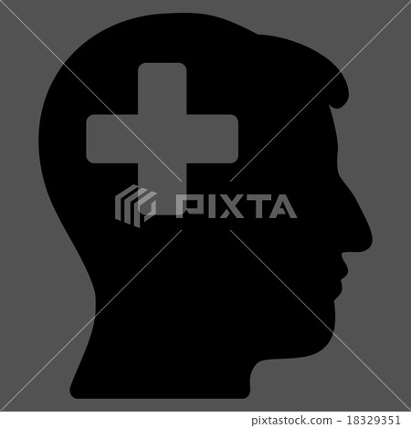 Plus Man Head Icon 18329351