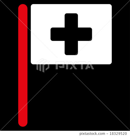 Hospital Flag Icon 18329520