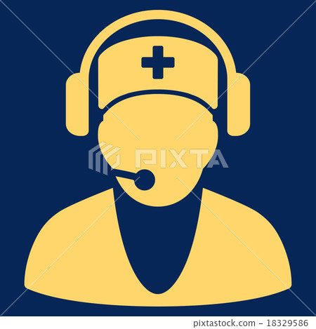 Hospital Receptionist Icon 18329586