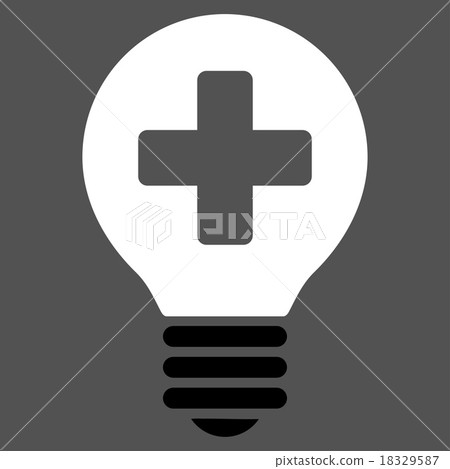 Healh Care Bulb Icon 18329587