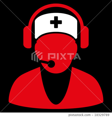 Hospital Receptionist Icon 18329789
