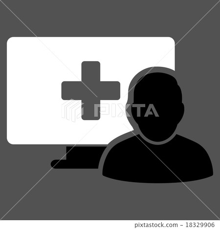 Online Medicine Icon Online Medicine Icon 18329906