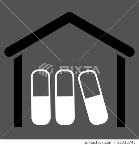Drugs Garage Icon Drugs Garage Icon 18330745