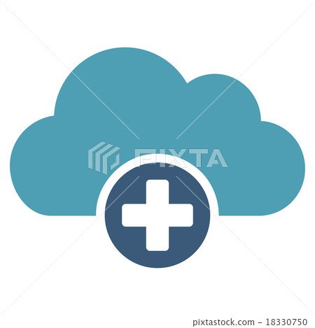 Cloud Medicine Icon Cloud Medicine Icon 18330750