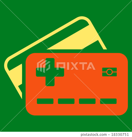 Medical Insurance Cards Icon Medical Insurance Cards Icon 18330751