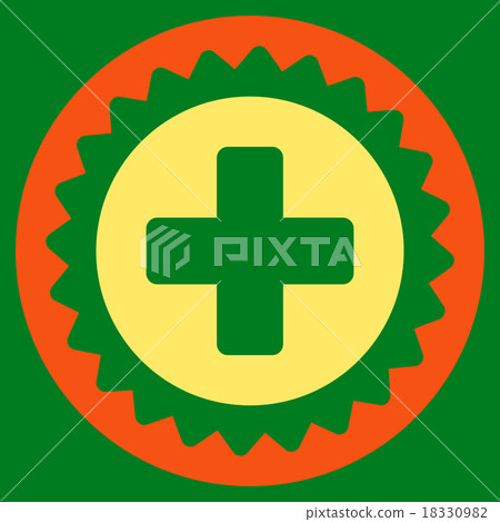 Medical Stamp Icon Medical Stamp Icon 18330982