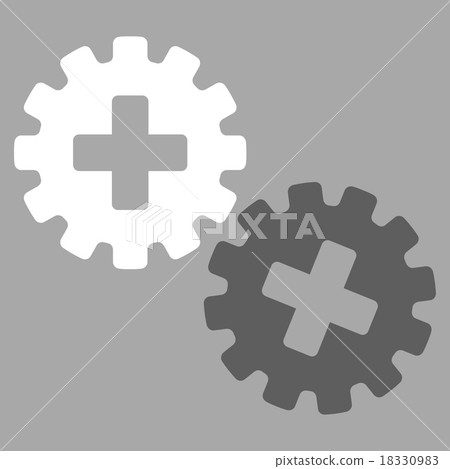 Medical Gears Icon Medical Gears Icon 18330983