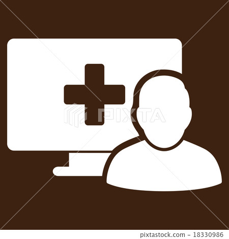 Online Medicine Icon Online Medicine Icon 18330986