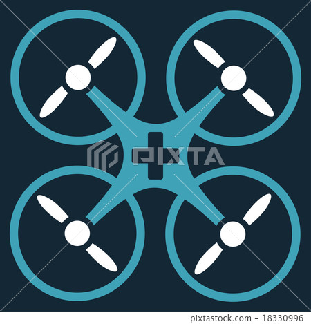 Medical Drone Icon Medical Drone Icon 18330996