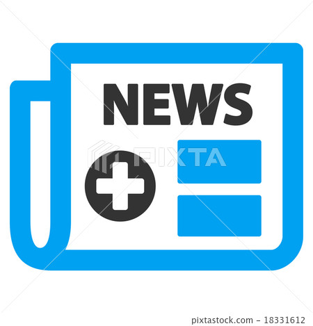 Medical Newspaper Icon Medical Newspaper Icon 18331612