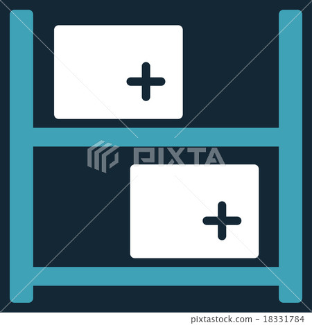 Medical Warehouse Icon Medical Warehouse Icon 18331784
