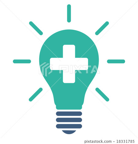 Medical Electric Lamp Icon Medical Electric Lamp Icon 18331785