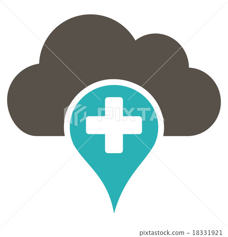 Medical Cloud Icon Medical Cloud Icon 18331921