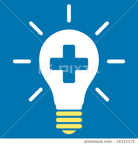Medical Electric Lamp Icon 18332175
