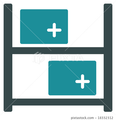 Medical Warehouse Icon Medical Warehouse Icon 18332312