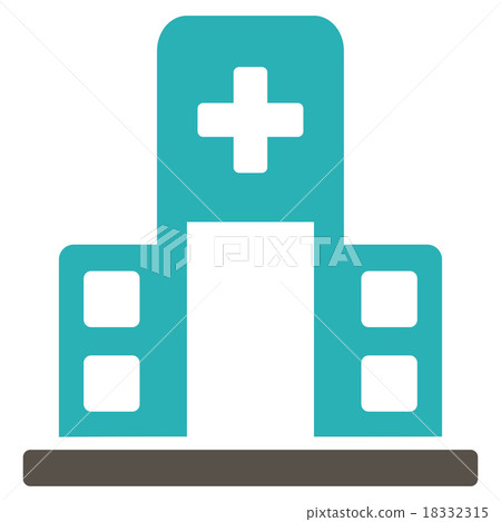 Hospital Building Icon-插圖素材 [18332315] - PIXTA圖庫