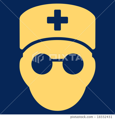 Medic Head Icon 18332431