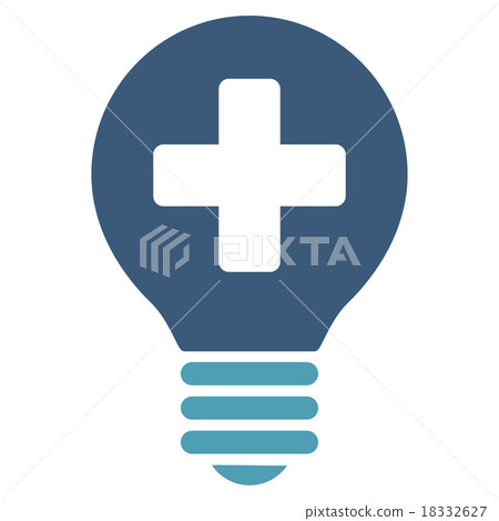 Healh Care Bulb Icon Healh Care Bulb Icon 18332627