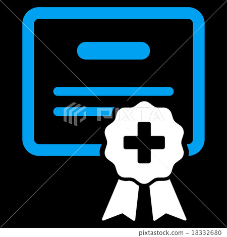 Medical Certification Icon Medical Certification Icon 18332680
