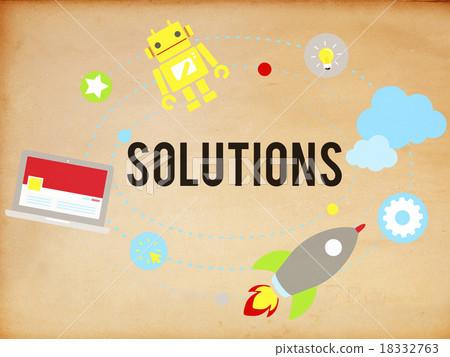 Solution Innovation Solving Progress Strategy Plan Concept Solution Innovation Solving Progress Strategy Plan Concept 18332763