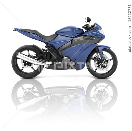 Motorbike Motorcycle Bike Roadster Transportation Concept 18332771