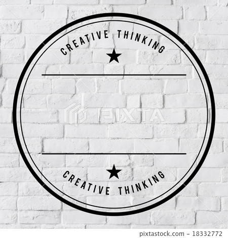 White Painted Beautiful Brick Wall 18332772