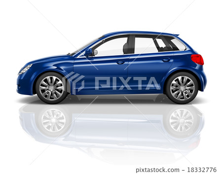 Car Vehicle Transportation 3D Illustration Concept Car Vehicle Transportation 3D Illustration Concept 18332776