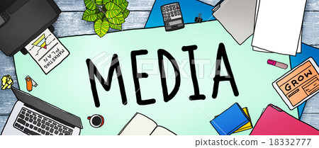 Media Advertising Information Multimedia Sharing Concept 18332777