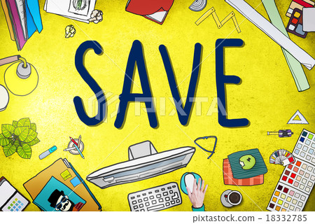 Saving Save Money Finance Budget Banking Concept Saving Save Money Finance Budget Banking Concept 18332785