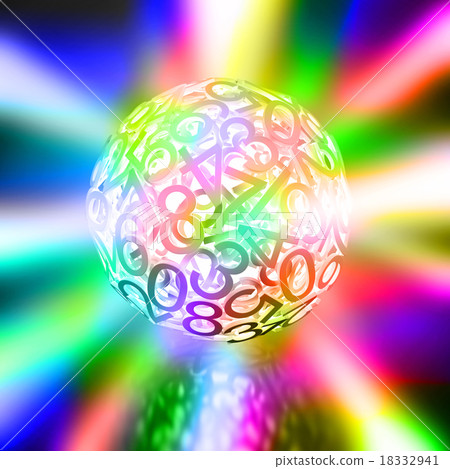 Random numbers forming a sphere Random numbers forming a sphere 18332941