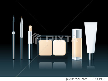 Cosmetic set D (background black / line up) 18334936