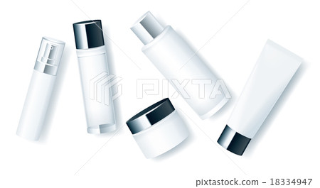 Skin care item set C (background white / random) 18334947