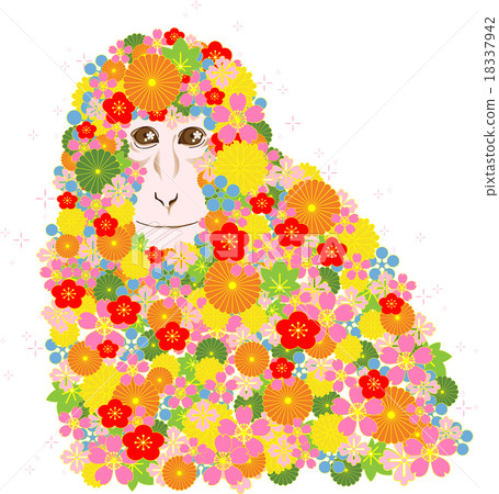 New Year's material (Year Year: Monkey) 18337942