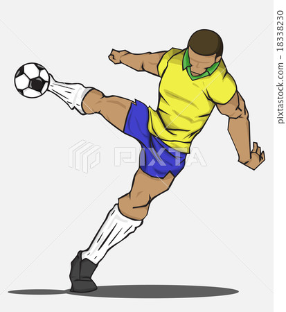 Soccer players collection. Vector design Soccer players collection. Vector design 18338230