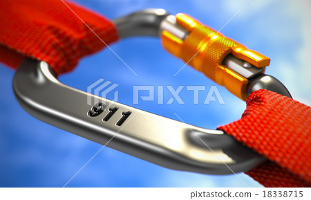 911 Concept on Chrome Carabiner Hook. 18338715