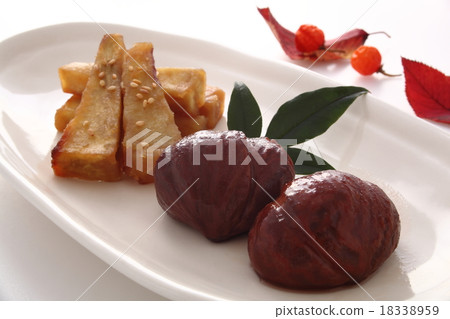 栗子白薯甜點 18338959