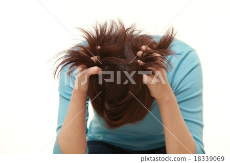 A despairing woman A despairing woman 18339069
