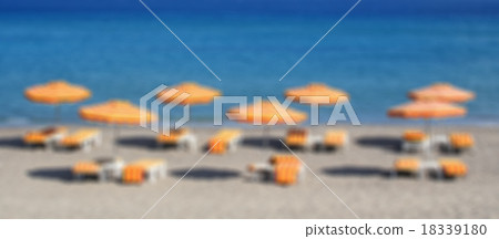 Greece. Kos island. Kefalos beach. In blur style 18339180