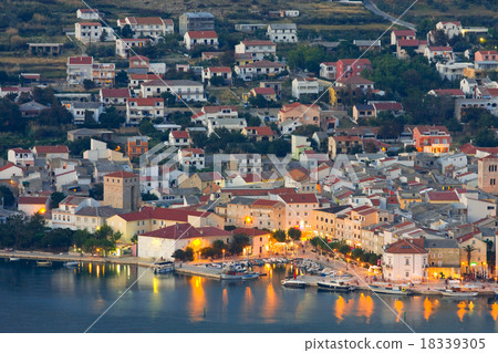 Pag, landscapes in Croatia Pag, landscapes in Croatia 18339305