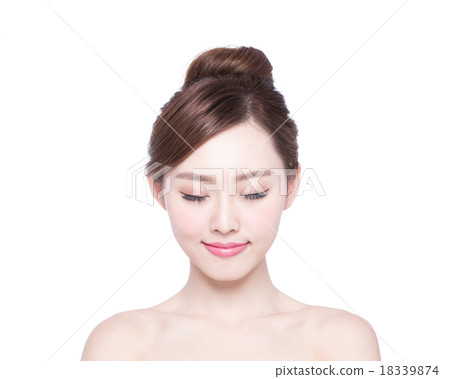 beautiful Skin care woman Face beautiful Skin care woman Face 18339874