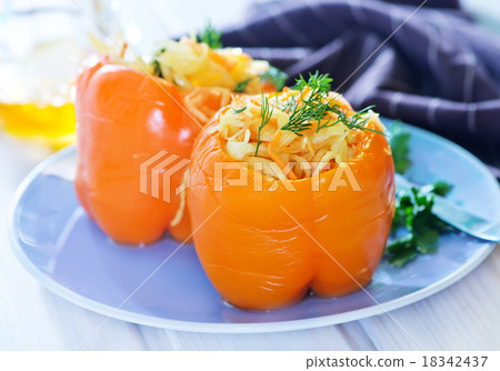 pepper stuffed with cabbage pepper stuffed with cabbage 18342437