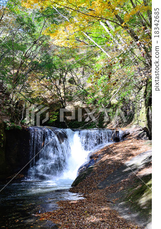 Nishinogo walking forest closed waterfall ~ early fall 2015 18342685
