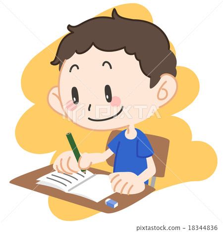 A boy study A boy study 18344836