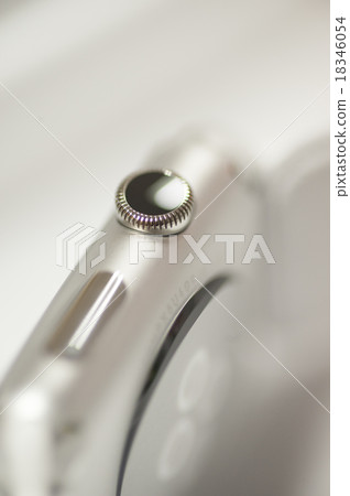 Closeup of a modern collectible timepiece 18346054