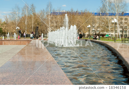 Silhouette of Kostroma Ipatievsky monastery.Russia 18346158